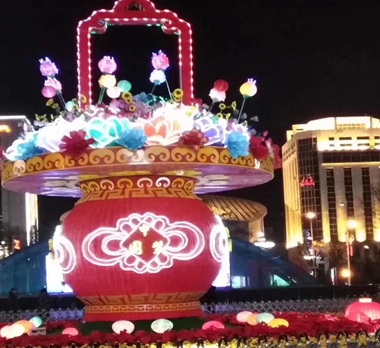彩灯展会施工